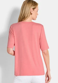 T-shirt en jersey de viscose ultra-douce