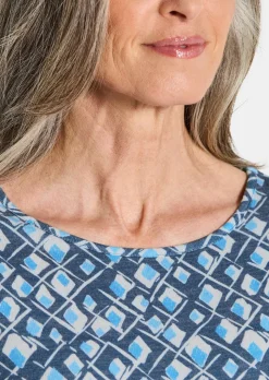 T-shirt en jersey duveteux