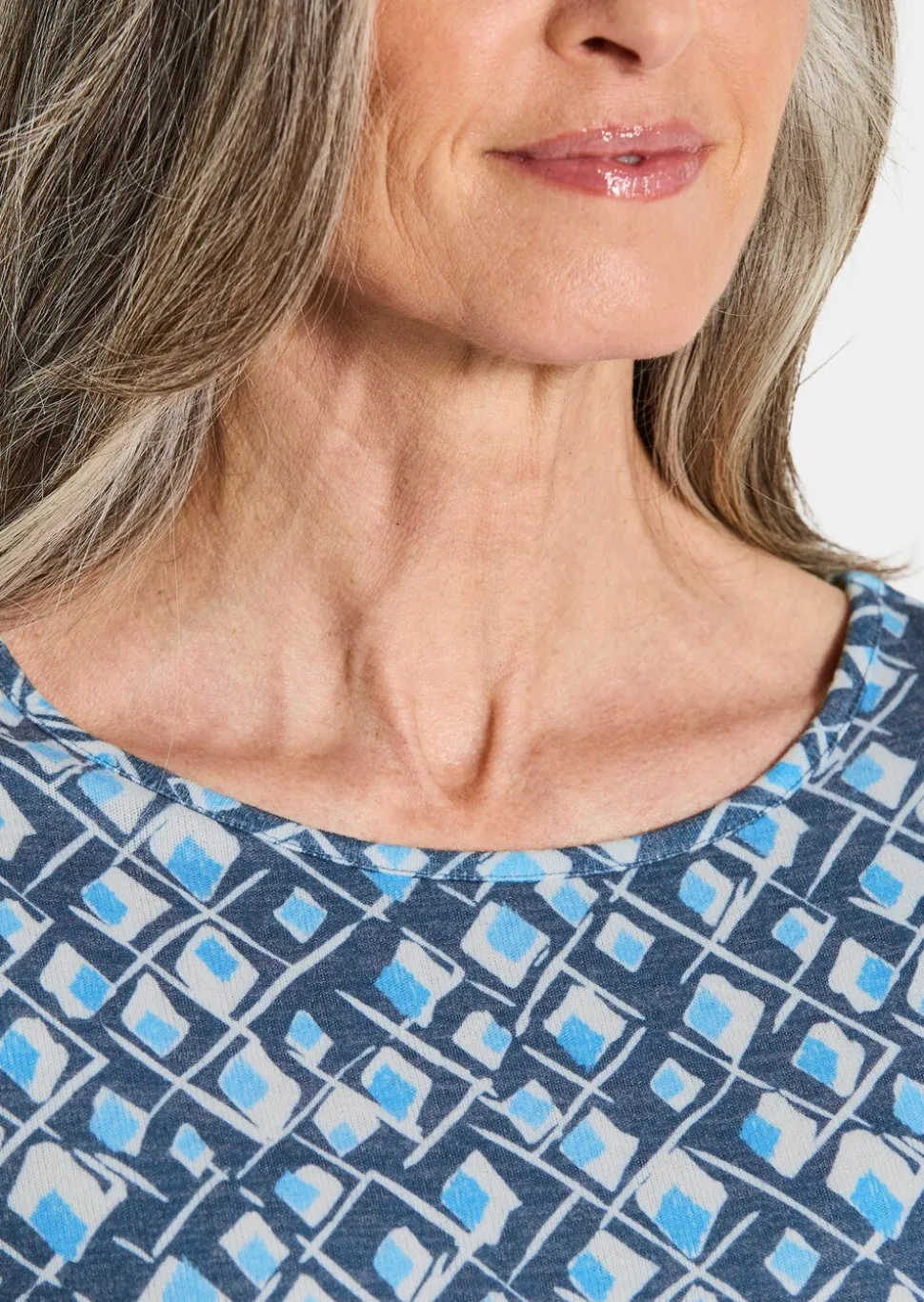 T-shirt en jersey duveteux