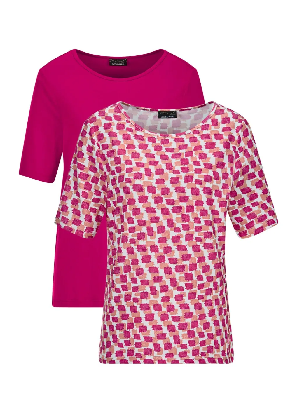 T-shirt en jersey en lot de 2