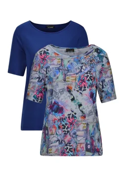 T-shirt en jersey en lot de 2
