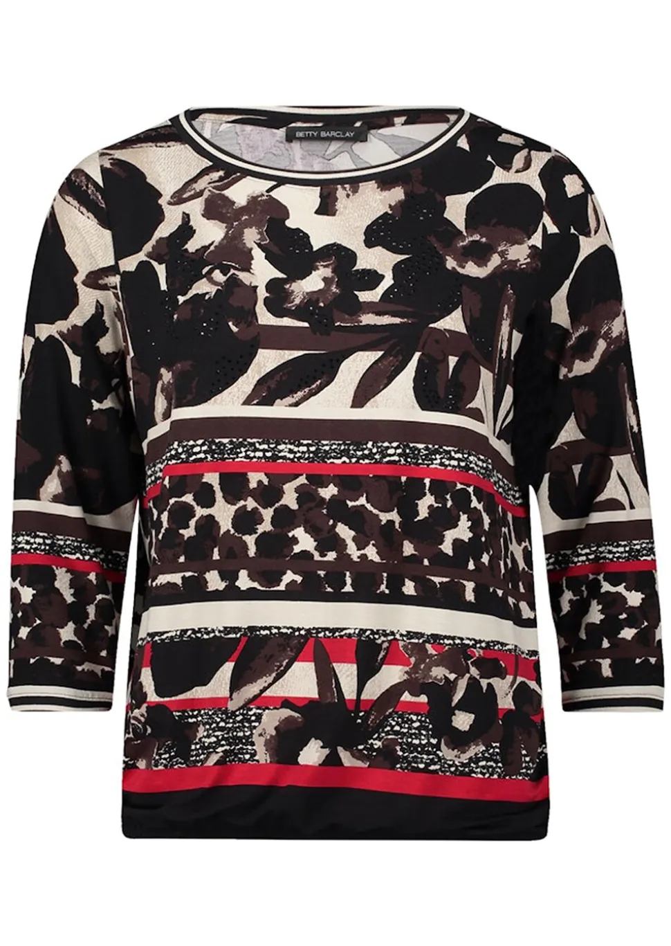 T-shirt en jersey à manches 3/4