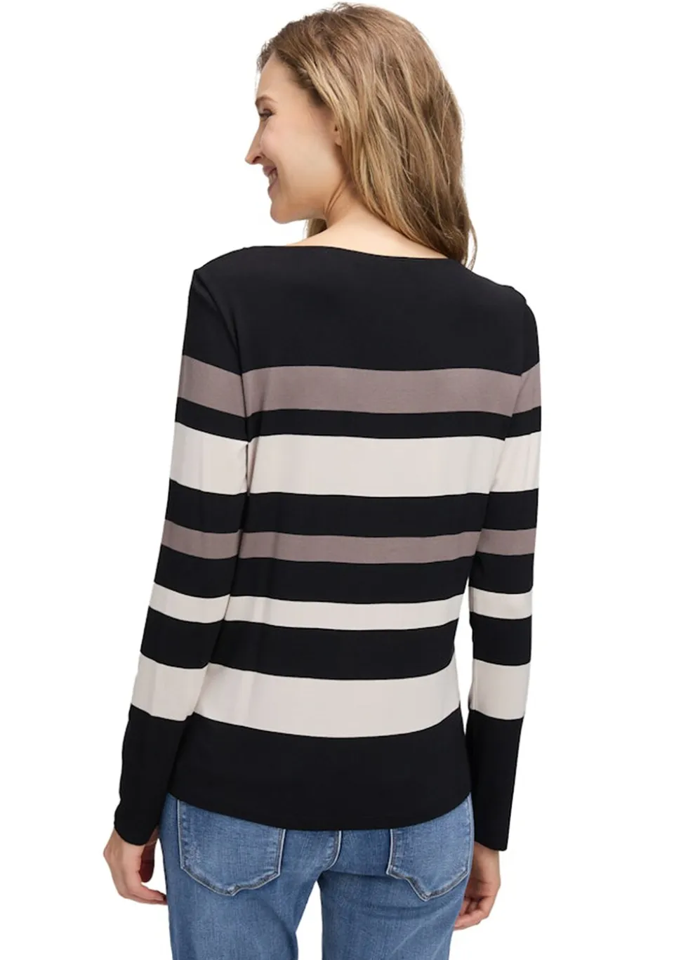 T-shirt en jersey orné de pierres scintillantes