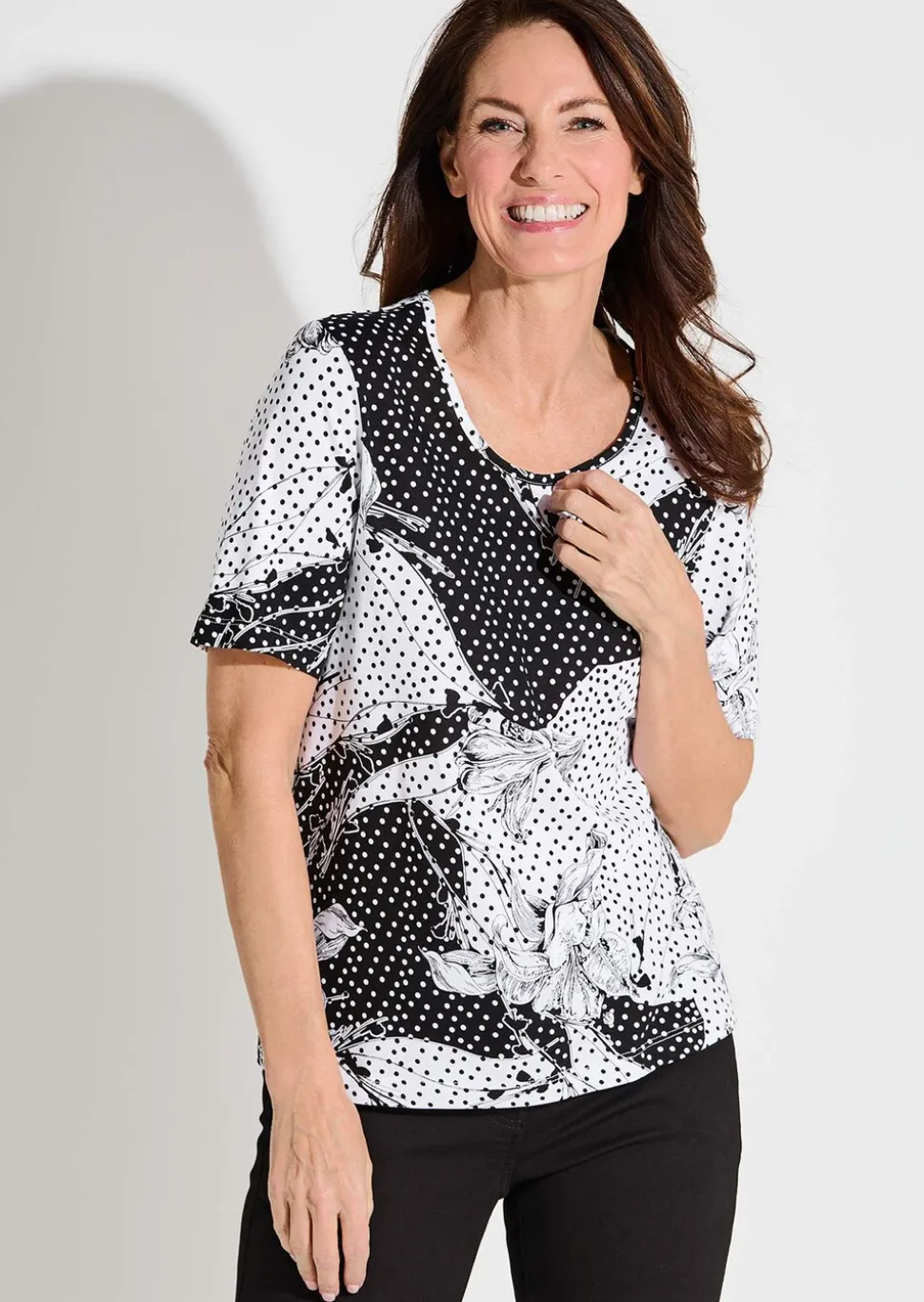 T-shirt en viscose douce