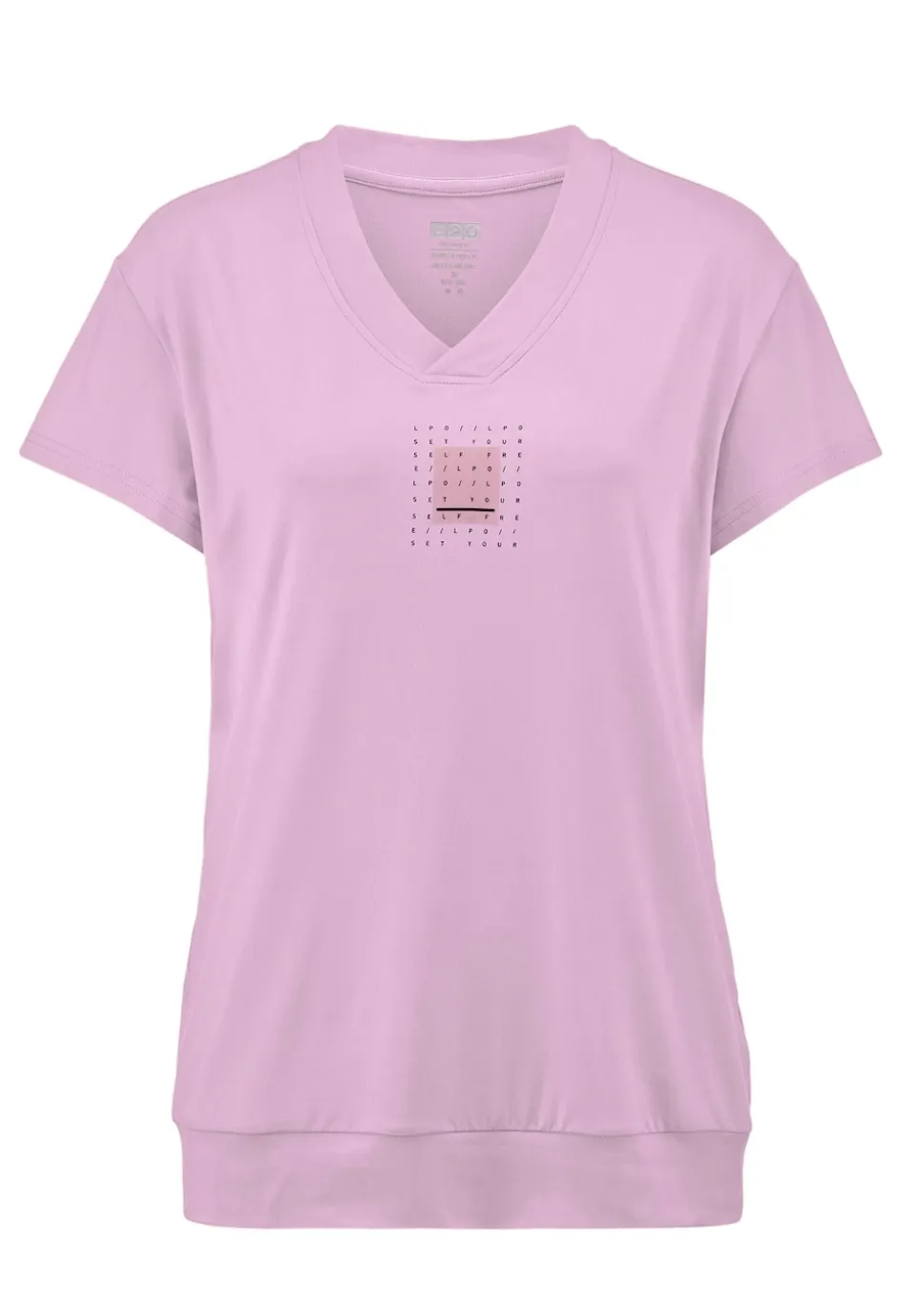 T-shirt fonctionnel avec encolure en V