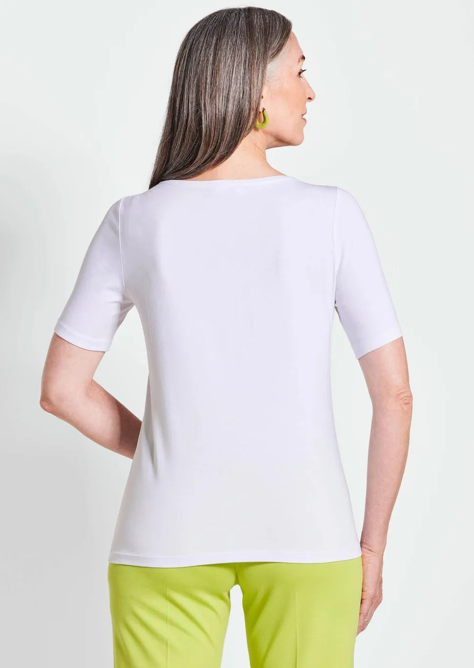 T-shirt imprimé avec broderie