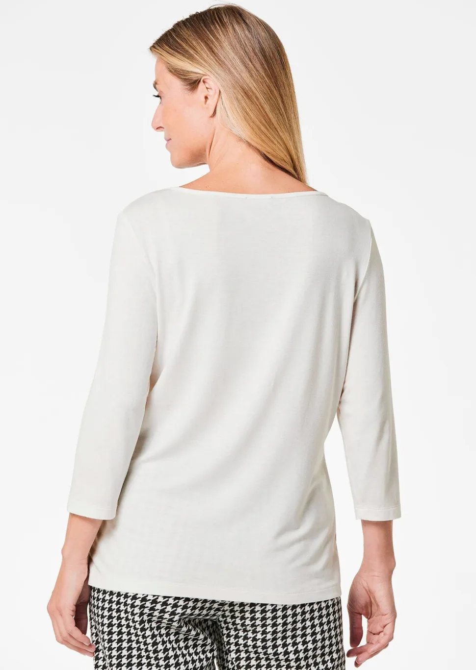 T-shirt imprimé avec effet scintillant