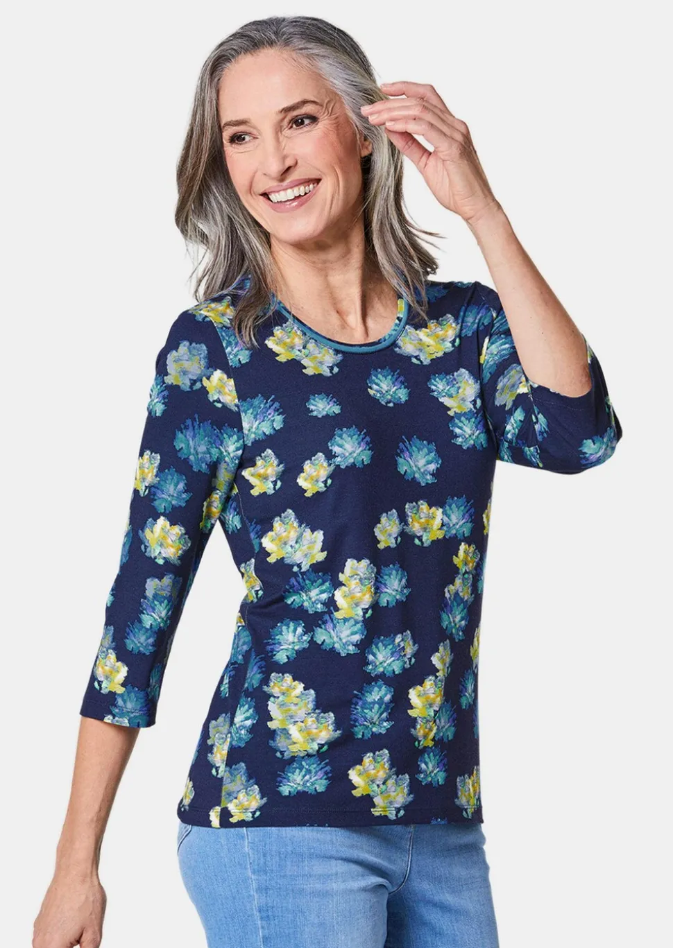 T-shirt imprimé à couleurs vives