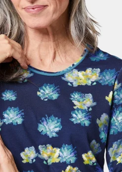 T-shirt imprimé à couleurs vives