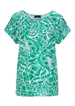 T-shirt imprimé en jersey de viscose