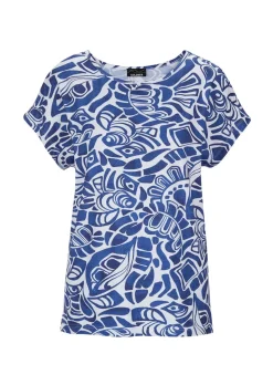 T-shirt imprimé en jersey de viscose