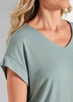T-shirt léger en crêpe