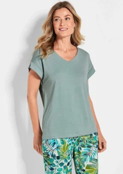 T-shirt léger en crêpe