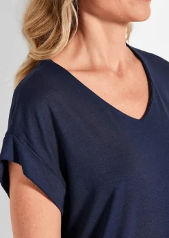 T-shirt léger en crêpe