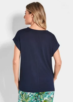 T-shirt léger en crêpe