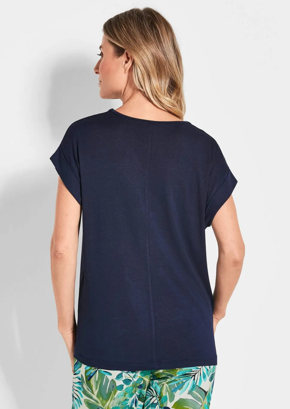 T-shirt léger en crêpe