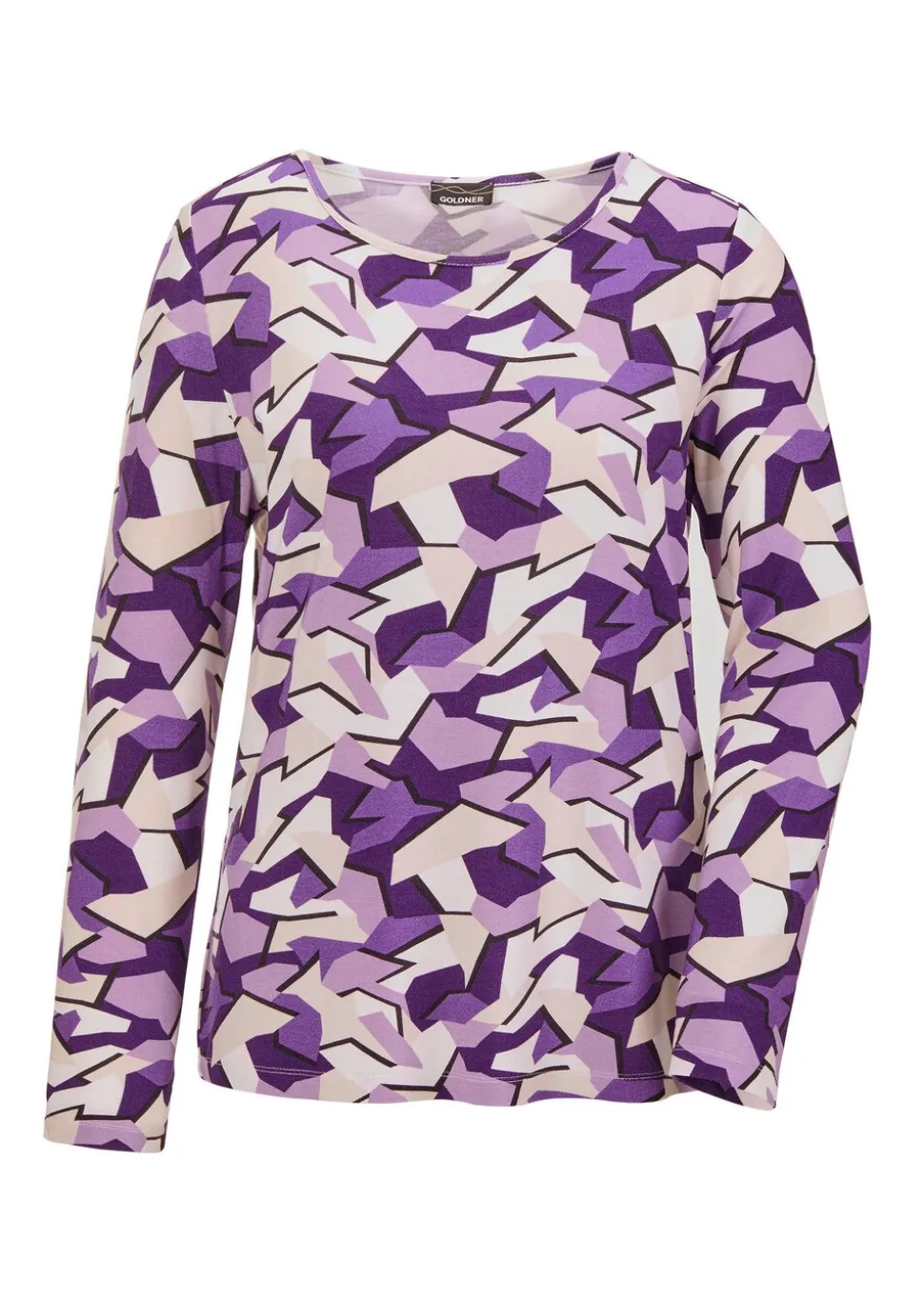 T-shirt à manches longues avec motif audacieux
