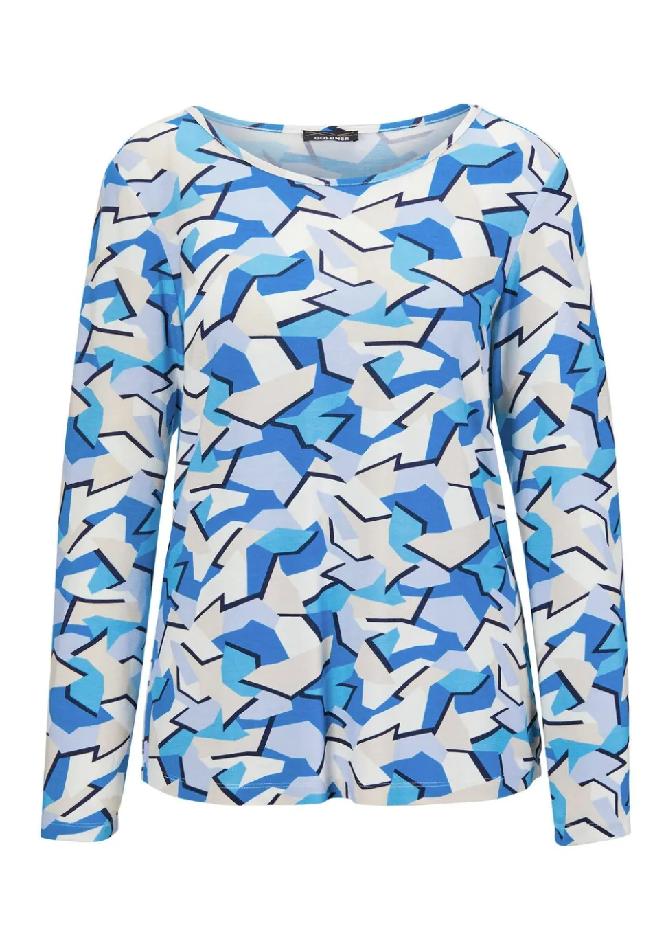 T-shirt à manches longues avec motif audacieux