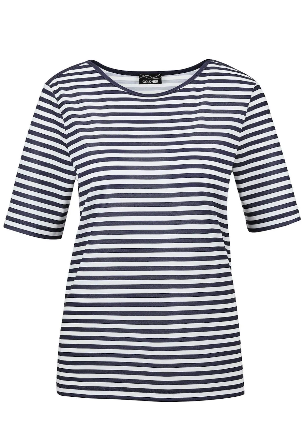 T-shirt à rayures en jersey de viscose