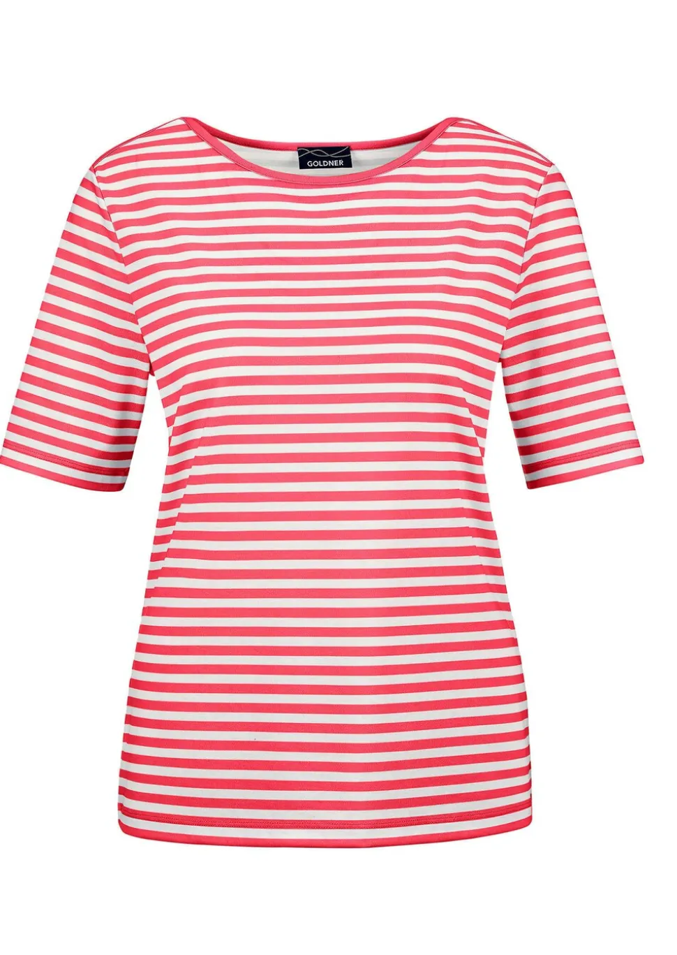 T-shirt à rayures en jersey de viscose