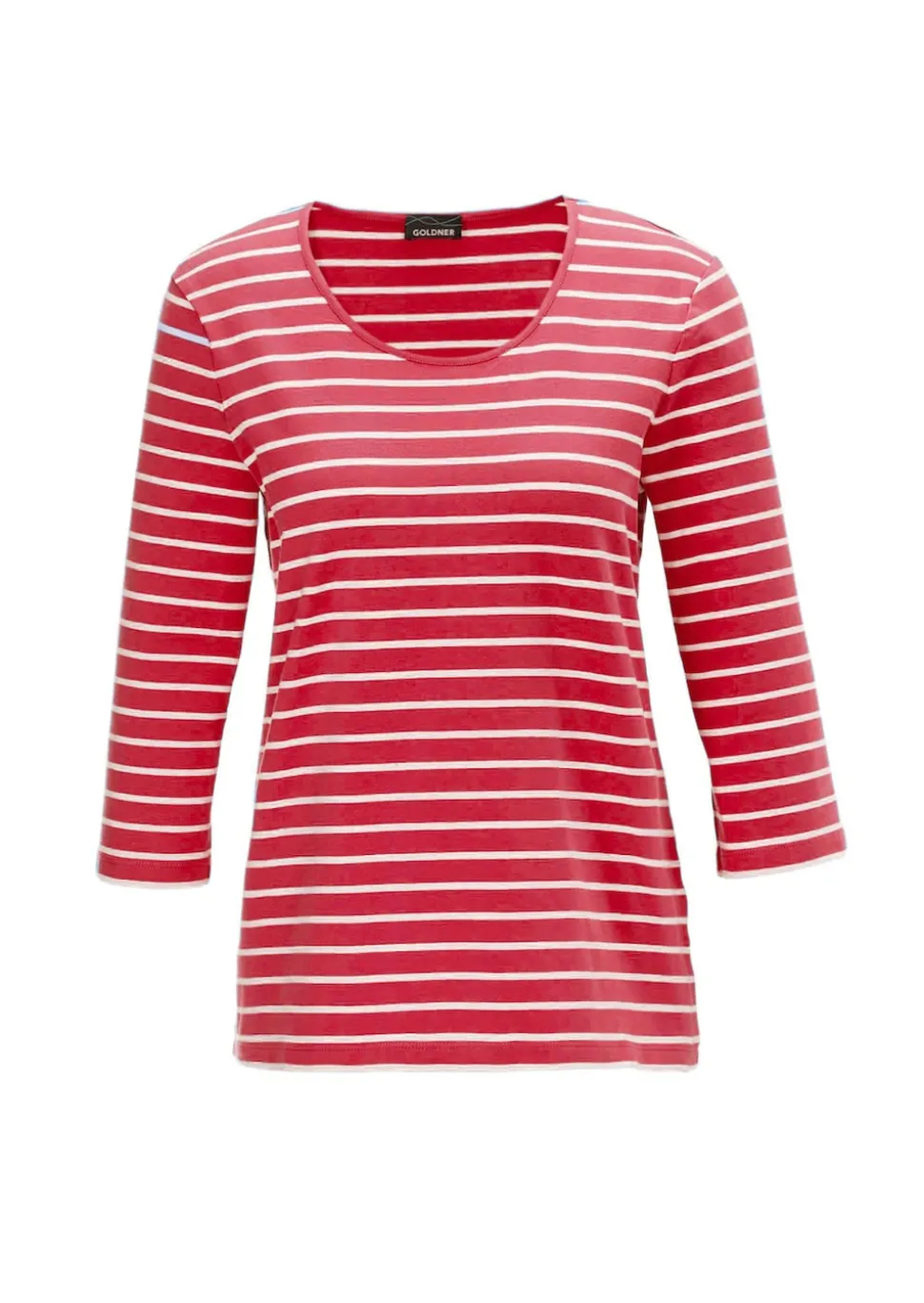T-shirt à rayures multicolores