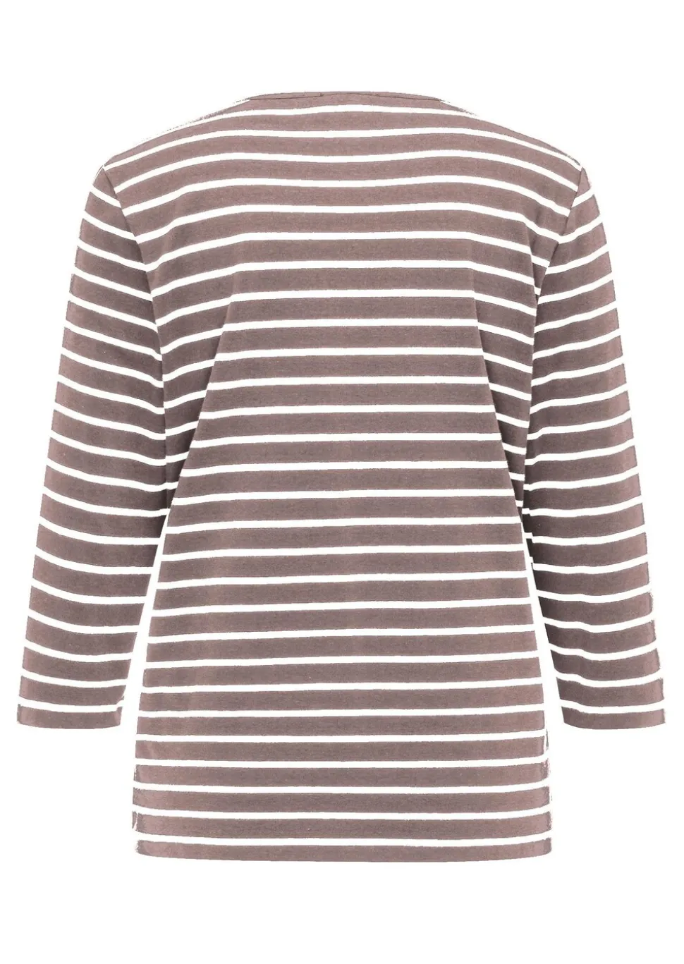 T-shirt à rayures multicolores