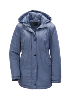 Veste aspect crash avec capuche