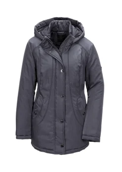 Veste aspect crash avec capuche