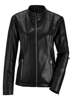 Veste aspect cuir