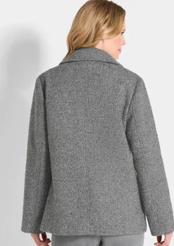 Veste aspect 2-en-1, avec empiècement matelassé