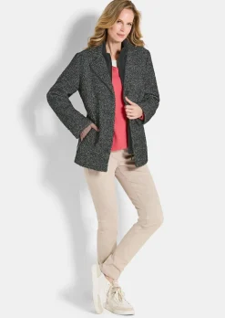 Veste aspect 2-en-1, avec empiècement matelassé