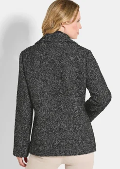 Veste aspect 2-en-1, avec empiècement matelassé