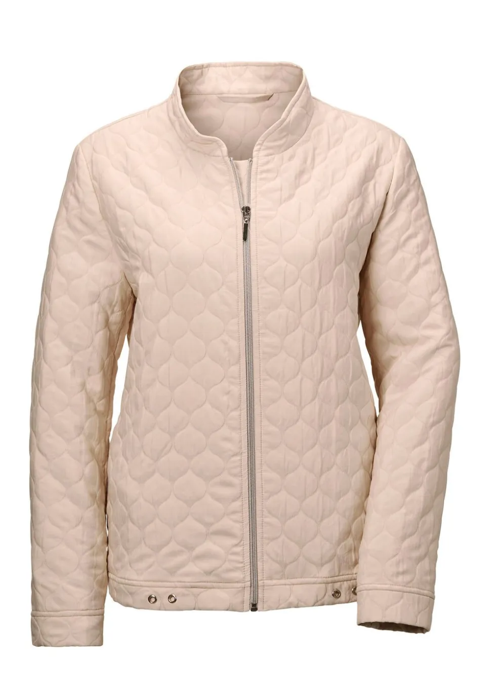 Veste aspect matelassé en nid d'abeille