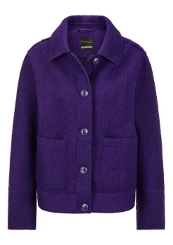 Veste avec teneur en laine douillette.
