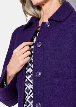 Veste avec teneur en laine douillette.