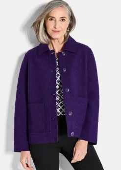 Veste avec teneur en laine douillette.
