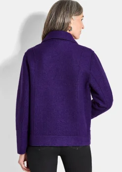 Veste avec teneur en laine douillette.