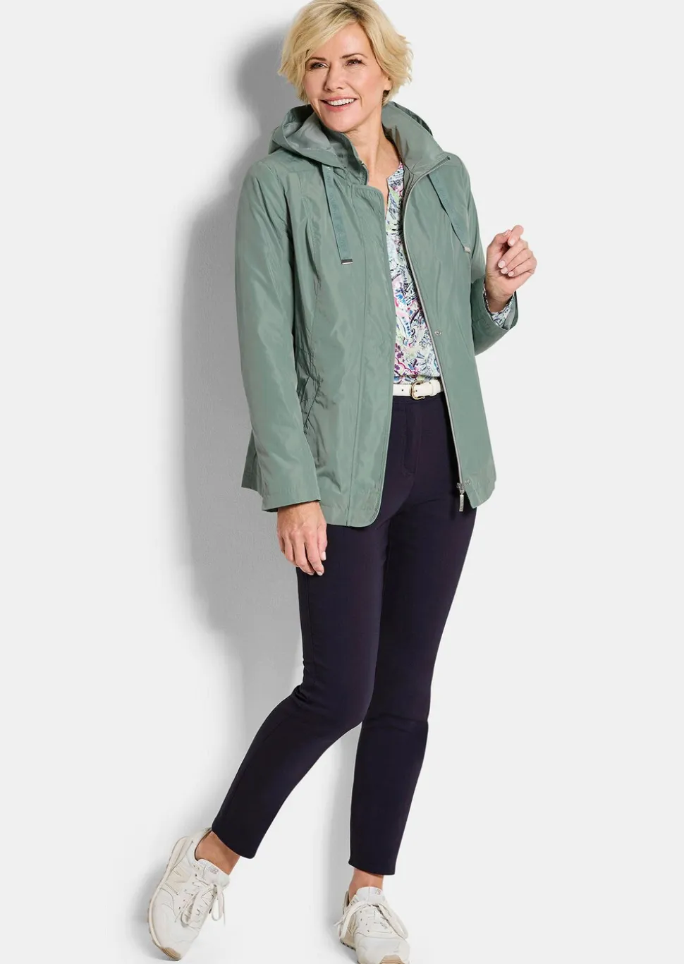Veste à capuche amovible