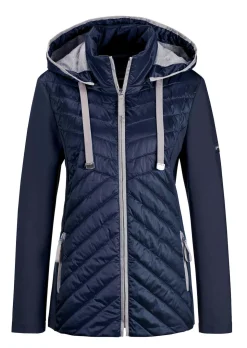 Veste à col droit