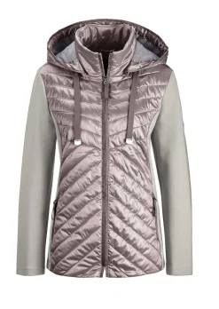 Veste à col droit