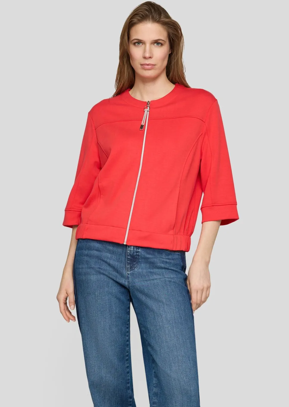 Veste courte en jersey avec détail scintillant