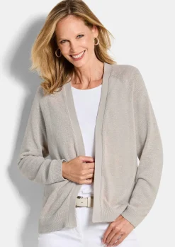 Veste courte en maille ruban