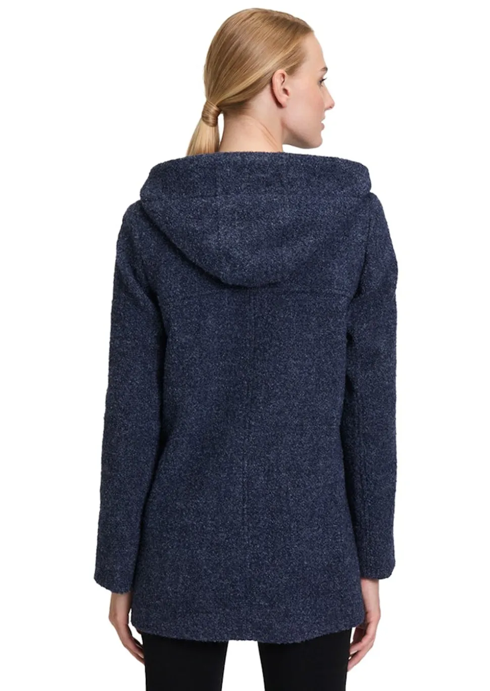 Veste décontractée en bouclette