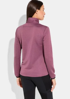 Veste de loisirs en maille côtelée