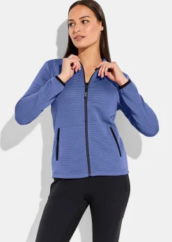 Veste de loisirs en maille côtelée