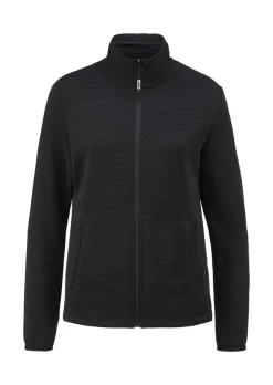 Veste de loisirs en maille côtelée