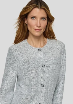 Veste d’intérieur légère, à la brillance raffinée
