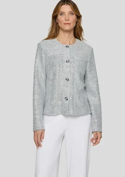 Veste d’intérieur légère, à la brillance raffinée