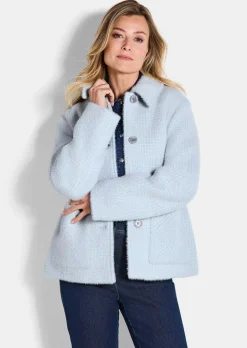 Veste duveteuse, aspect fourrure
