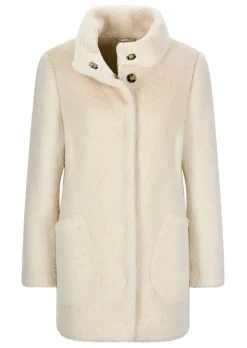 Veste duveteuse avec col montant